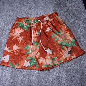 Nike Club Flow 6" Swim Shorts Men's Size Medium M Floral HV4610-846 NEW